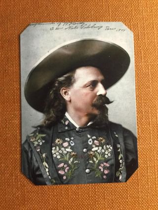 Buffalo Bill Historical Museum Quality Colorized Tintype C340rp