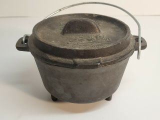 Lewis & Clark Corps Of Discovery Cast Iron Mini Dutch Oven Camp Chef Do - 5