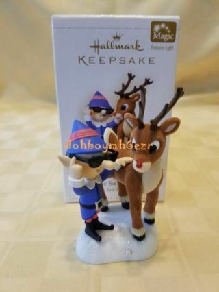 Hallmark 2006 Nose So Bright Rudolph The Red Nosed Reindeer Christmas Ornament