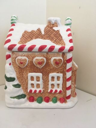 Gingerbread House Cookie Jar 3