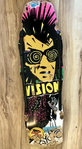 Vision Psycho Stick Skateboard Powell Santa Cruz Vintage