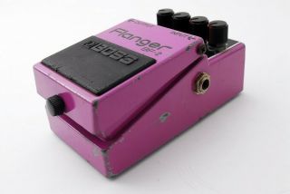 Boss Bf - 2 Flanger Vintage 1983 Guitar Effects Pedal Mij Japan [exc,  ] 12027a