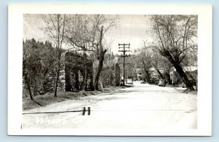Volcano,  Ca - Early Street Scene Of Small Town & Old Cars - Rppc - V5
