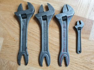 Bahco Adjustable Wrench Wrenches Vintage Sweden Volvo