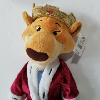 Disney Prince John Plush Doll Toy From Robin Hood Disney Store 15 