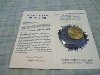 U.  S.  Space Age Coin Official Seattle World ' s Fair Issue 1962 Package 2