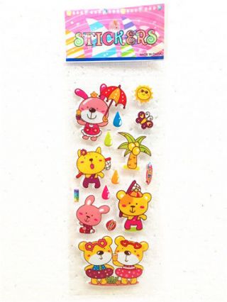 Rewards Kids Child Party Paper Crafts Gift Wall 1sheet Bears Stickers Teacher2