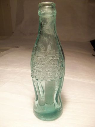 1915 Hobble Skirt Coca - Cola Bottle Leaksville,  Nc Extinct Town Now Part Of Eden