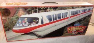 Walt Disney World Monorail Set Red Theme Park Exclusive Mickey Mouse Donald Duck