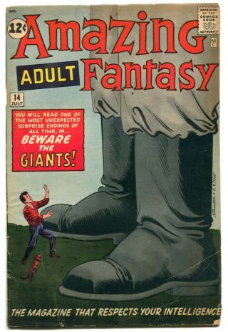 Adult Fantasy 14 Atlas 1962 Vg - Ditko Art