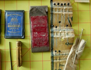 VINTAGE SEWING NEEDLES Muller Toy Sewing Machine,  John English,  Piccadilly, 3
