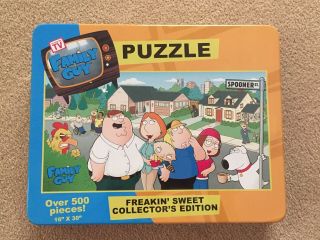 Family Guy Collector’s Puzzle Metal Box