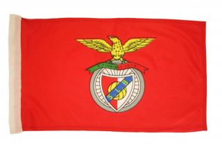 Benfica Portugal Soccer Team 12 " X 18 " Inches Car Stick Flag Without Pole.