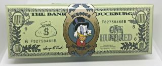 Disney Scrooge Mcduck Black Roller Ball Pen - Colibri - - - - In Package