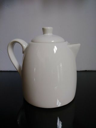 Starbucks Ceramic Coffee Pot Teapot Creamer Pitcher 23.  6 Fl.  Oz.  / 700 Ml White