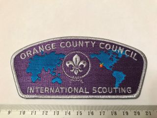 Orange County Council California Sa173 International Scouting Boy Scouts Bsa