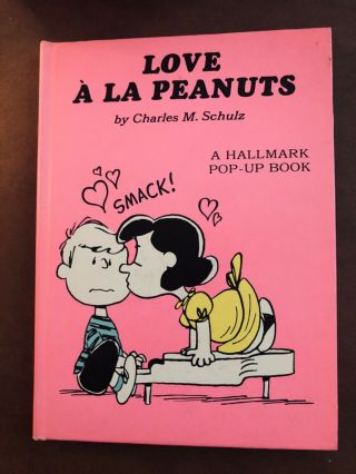 1972 Vintage " Love A La Peanuts " A Hallmark Pop - Up Book