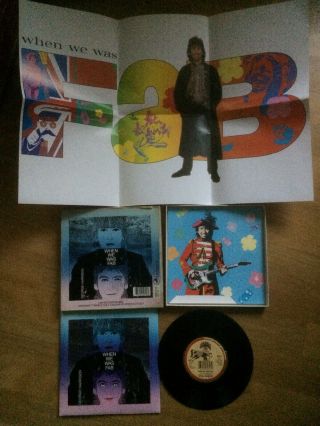 George Harrison Box Set,  Poster: " When We Was Fab ".  1988 Dark Horse.  New/unplayed.