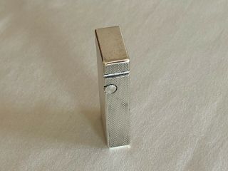 Vintage Sterling Silver Plated Dunhill Lighter - Sparks Great & Lid Has Ping 2