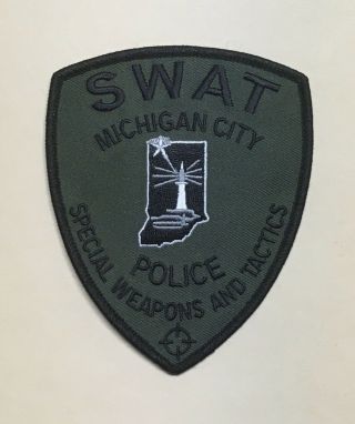 Michigan City Indiana Police Swat Ert Cirt In Shoulder Patch