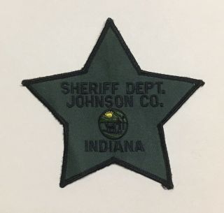 Johnson County Indiana Sheriff Swat Ert Cirt Police In Shoulder Patch