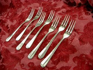 Copley 3 - Tine Dinner Forks X 7 Supreme Cutlery By Towle Stainless Steel Korea