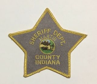 Martin County Indiana Sheriff Police In Shoulder Patch
