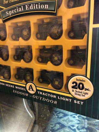 John Deere Decorative Light Set for Patio,  Party or Holiday - Special Edition 2