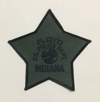 Floyd County Indiana Sheriff Swat Ert Cirt Police In Shoulder Patch