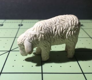 Vintage Schleich Classic Early Farm Animals White Sheep West Germany 1979