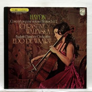 Christine Walevska - Haydn Cello Concertos Nos.  1 & 2 Philips Lp Nm