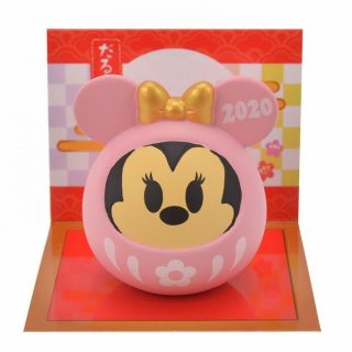 Disney Store Minnie Mascot Daruma Eto Disney 2020 From Japan F/s