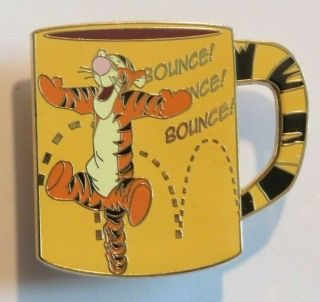 Disney Store Coffee Cup Series Tigger From Winnie The Pooh Le 250 Pin