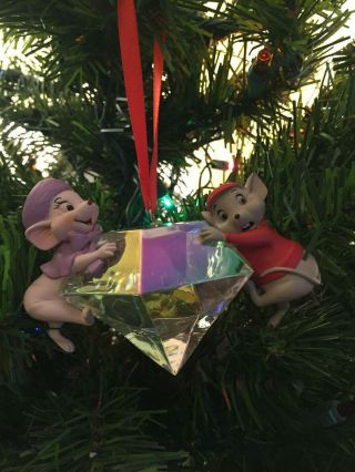 Disney Sketchbook Ornament The Rescuers Down Under Miss Bianca And Bernard Nwt