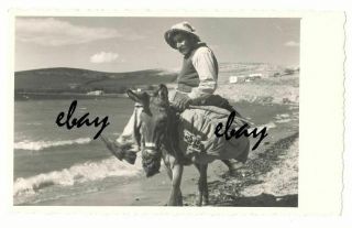 Old Greece Greek Postcard Peasant Of Paros