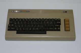 Vintage Commodore 64 Keyboard Computer System Console