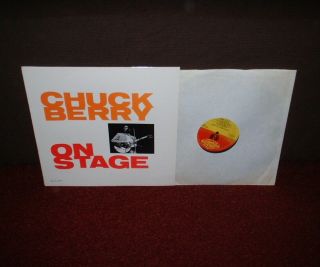 Chuck Berry On Stage Lp 1963 Pye International Mono 1st Press A1/b1