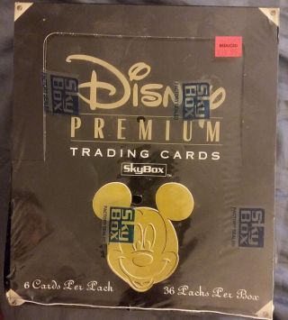 Worn Factory Box - Skybox 1995 Disney Premium Trading Cards Fr/shpg