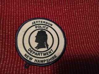 Jefferson Hampshire Police Patch