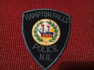 Hampton Falls Hampshire Police Patch Version 2