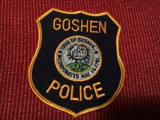 Goshen Hampshire Police Patch Version 2