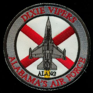 Usaf 100th Fighter Squadron Dixie Vipers Alabama 