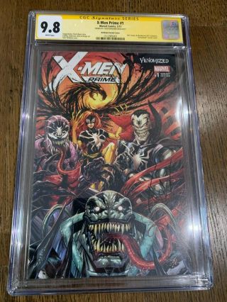 X - Men: Prime 1 Cgc Ss 9.  8 Tyler Kirkham Venomized Variant