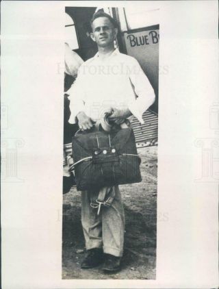 1933 Press Photo Chicago Il Parachute Jumper Little Joe Wilson Killed