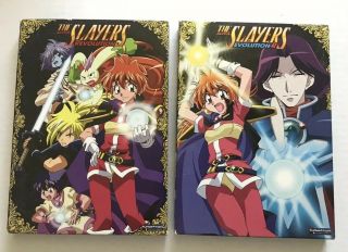 The Slayers Revolution And Evolution DVD 26 Episodes On 4 Disks Anime 2