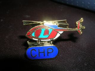 Chp Helicopter California Highway Patrol Tie Tac Hat Lapel Pin