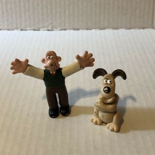 Vintage Wallace & Gromit 1989 Irwin Toys Loose Figures