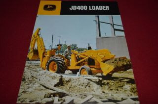 John Deere 400 Industrial Tractor Loader Dealer 