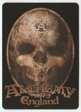 (349) Ace of Spades - Horror - Skull 13 (Alchemy England 1977) 2