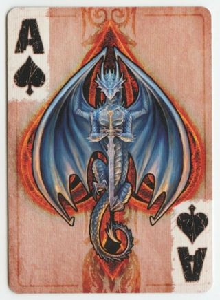 (348) Ace Of Spades - Horror - Dragon (age Of Dragons)